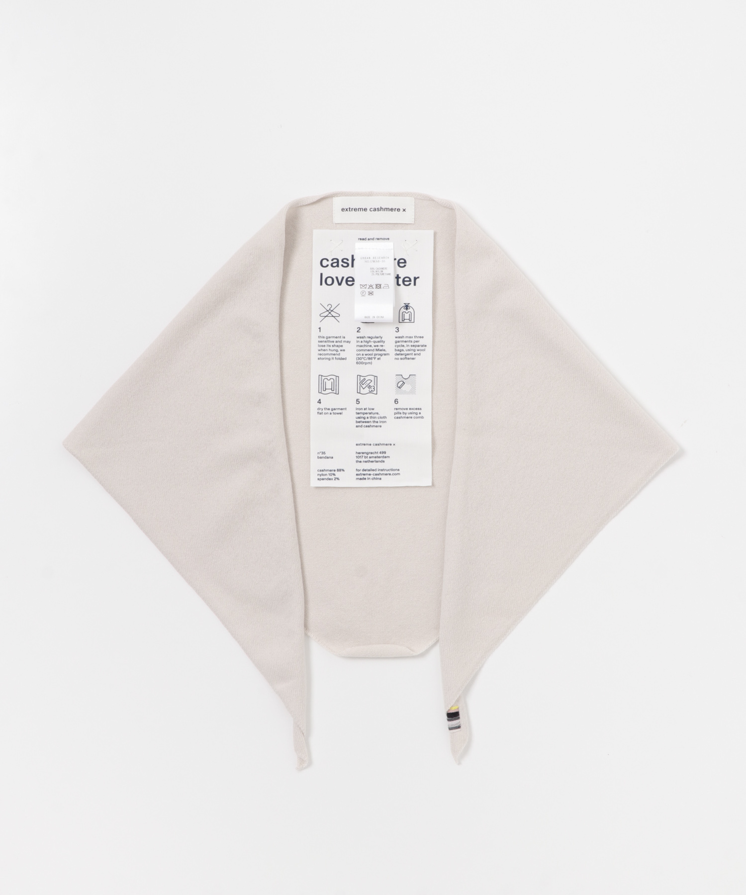 extreme cashmere　bandana